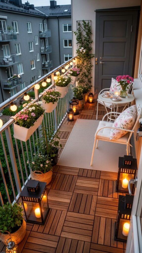 arredare il balcone